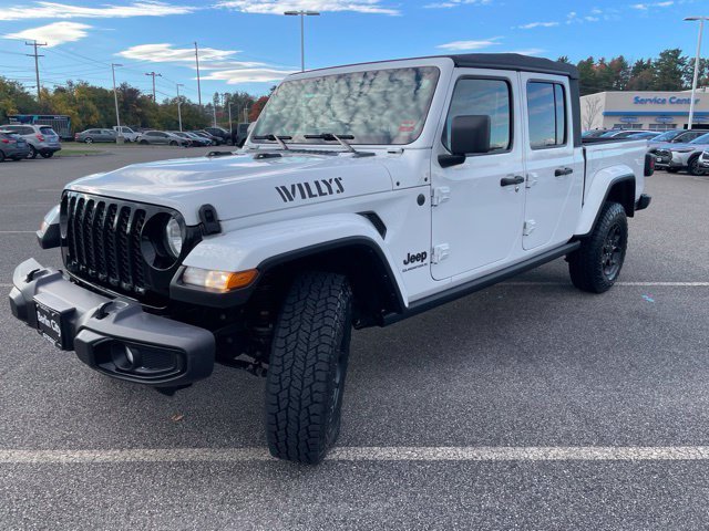 Used 2023 Bright White Clearcoat Jeep Willys image 3