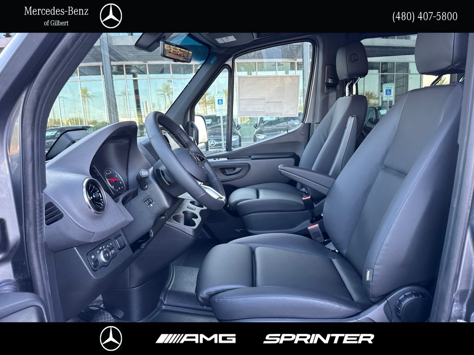 New 2026 Selenite gray metallic Mercedes-Benz Passenger 144 WB image 16