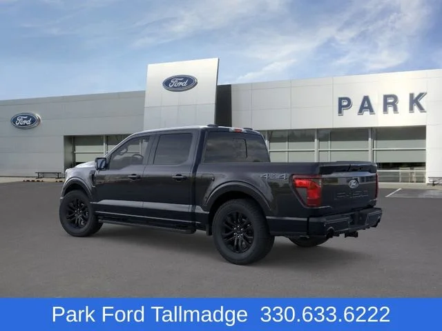 New 2026 Agate Black Metallic Ford XLT image 4