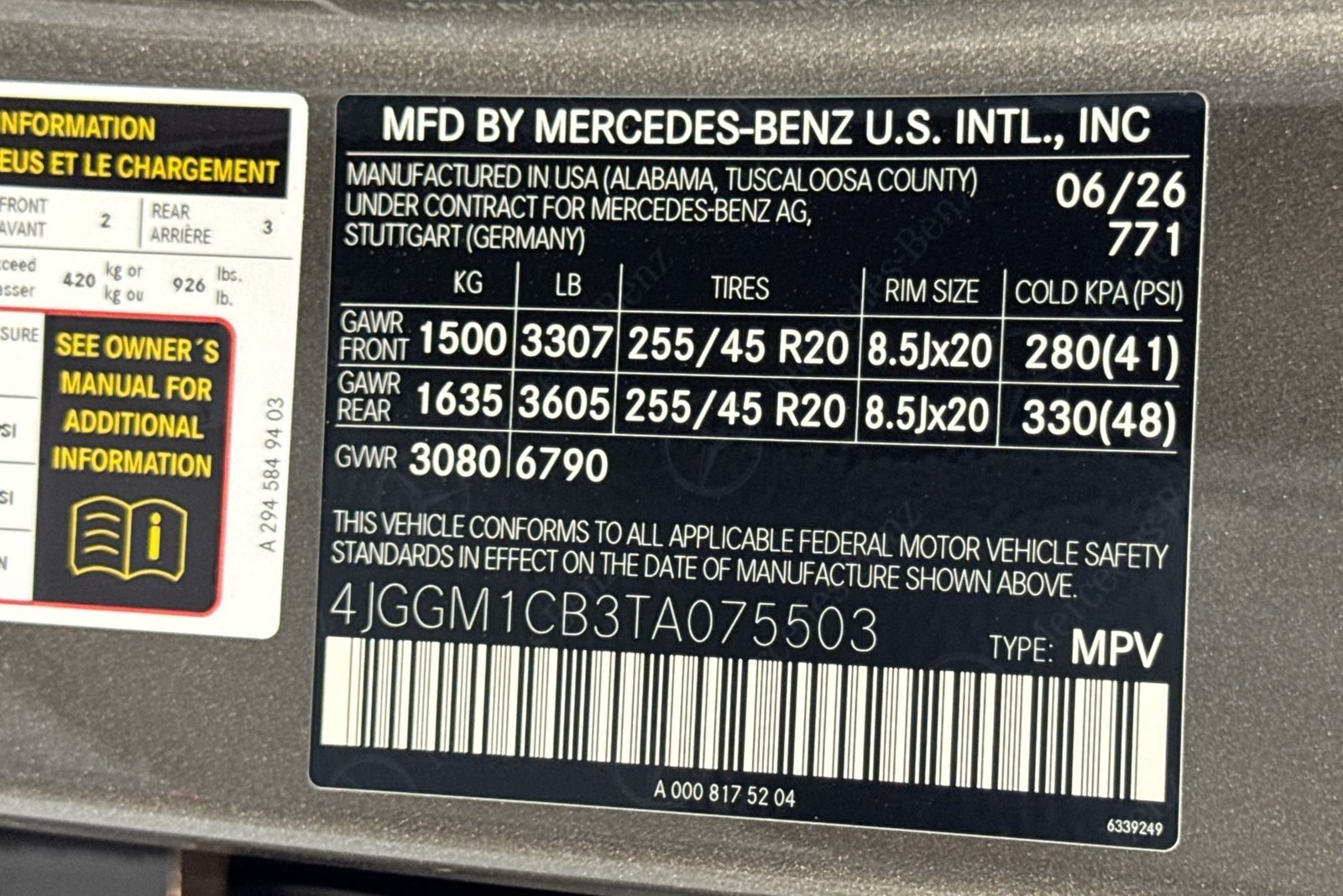 New 2026 Sonoran Brown Metallic Mercedes-Benz EQE 320 image 29