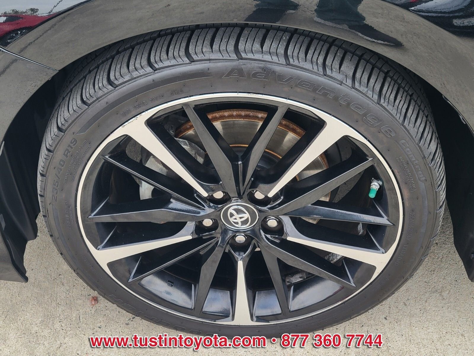 Certified Used 2019 Black Toyota XSE image 9