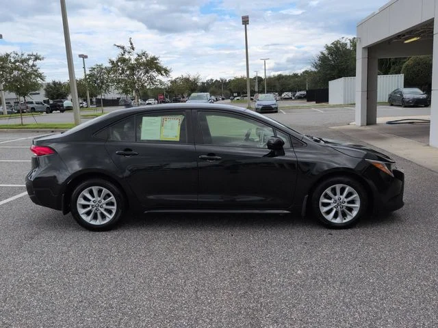 Used 2021 Black Toyota LE image 3
