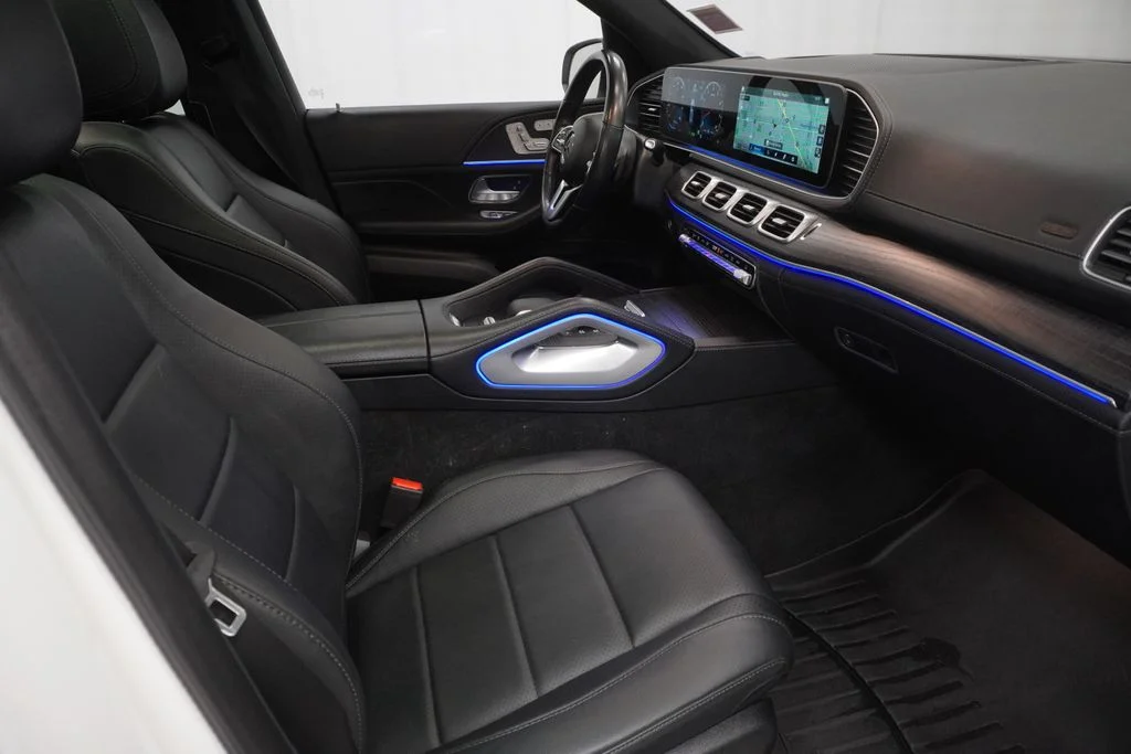 Used 2022 White Mercedes-Benz GLE 450 4MATIC® image 49