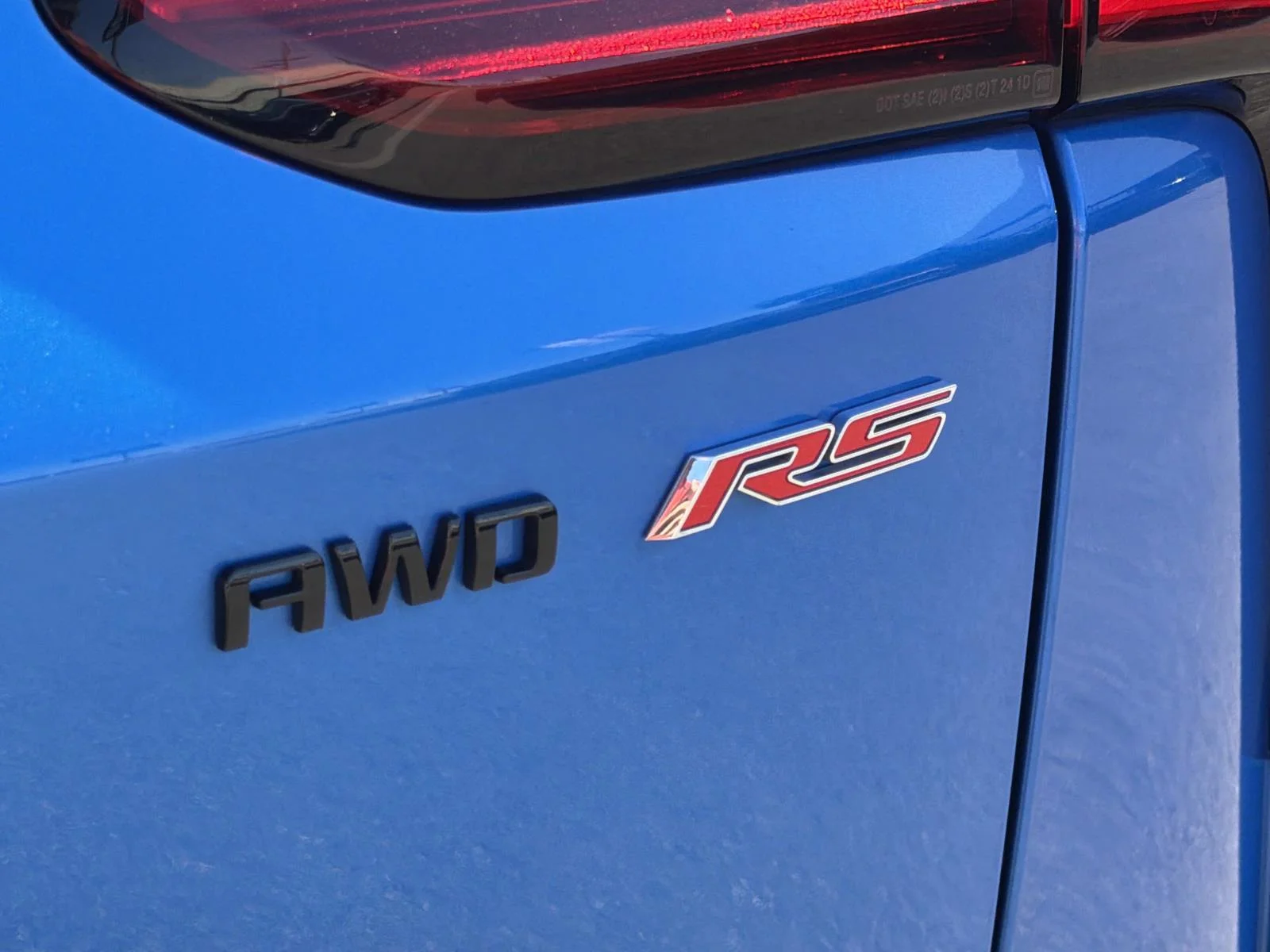 Used 2024 Riptide Blue Metallic Chevrolet eAWD 4dr RS w/1RS image 21