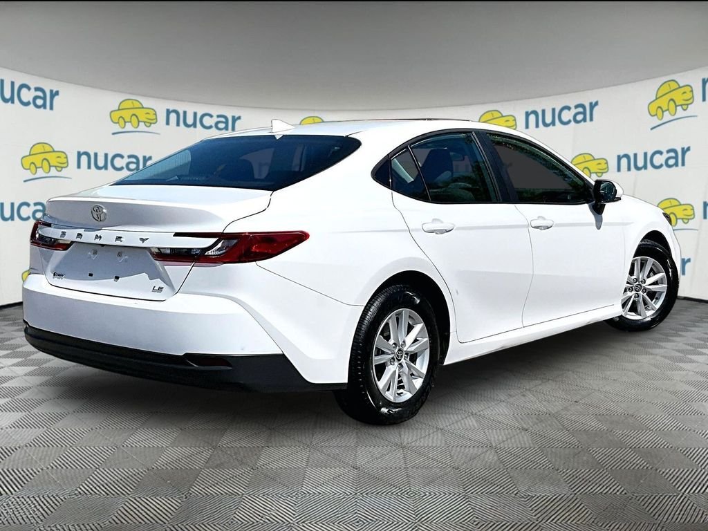 Certified Used 2025 White Toyota LE image 6
