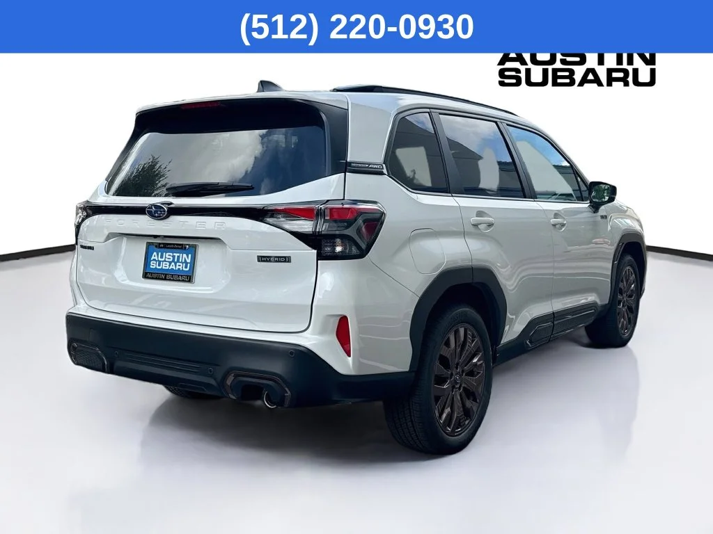 New 2026 White Subaru Sport Hybrid image 8