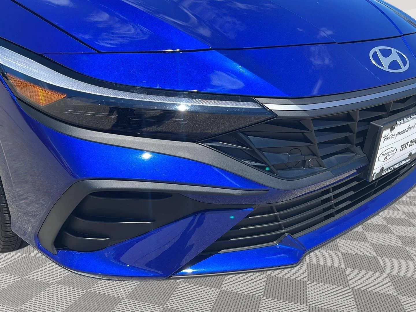 Used 2025 Intense Blue Hyundai SEL Sport image 13