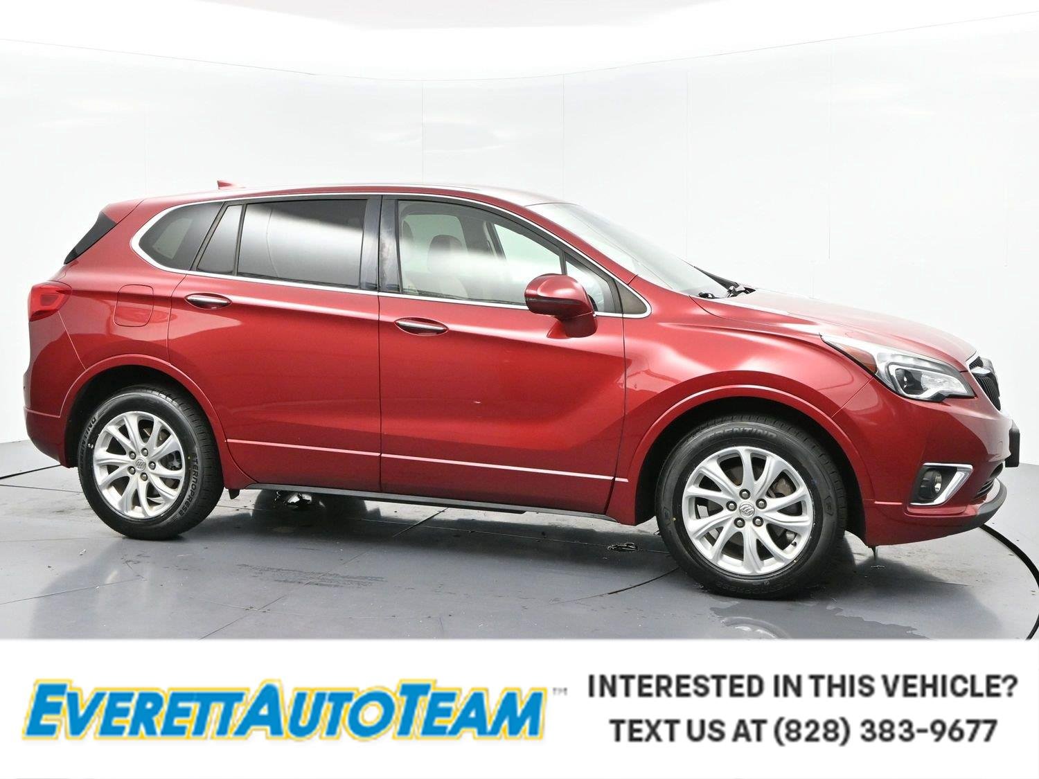 Used 2019 Chili Red Metallic Buick Preferred image 1