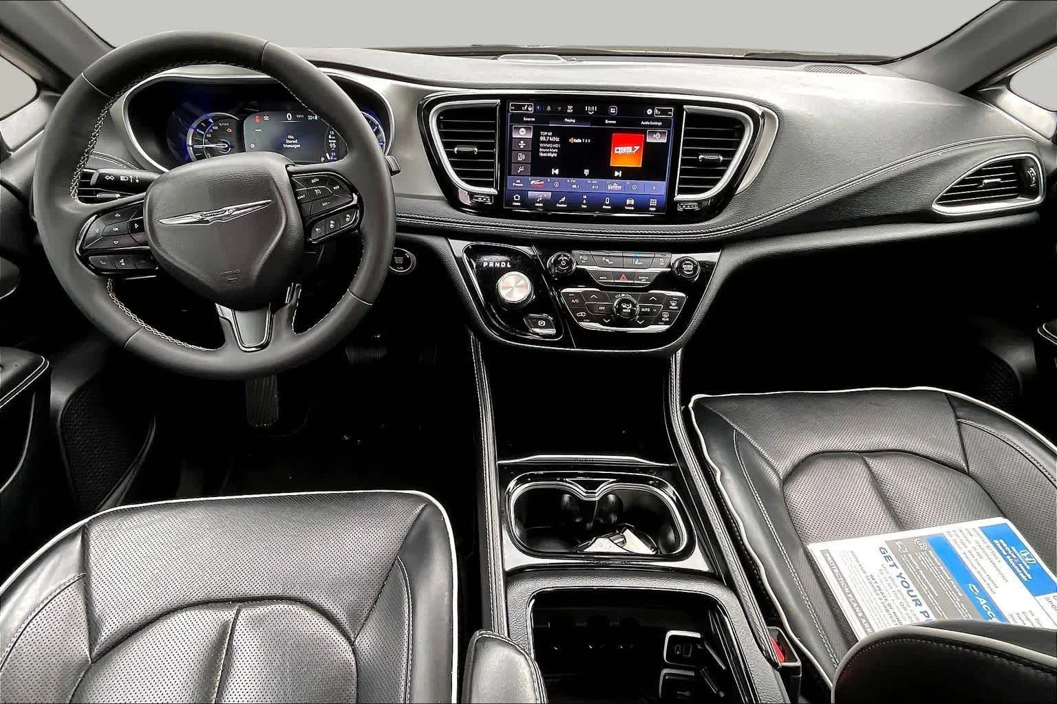 Used 2024 Bright White Clearcoat Chrysler Hybrid Premium S Appearance Pkg image 16