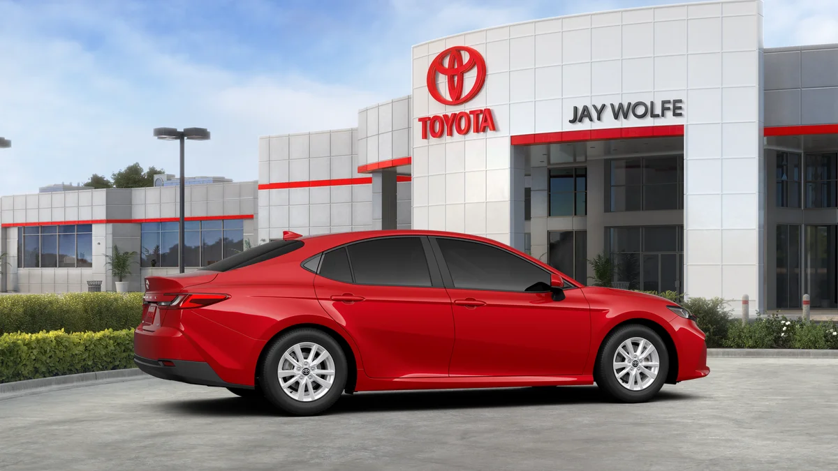 New 2026 Supersonic Red Toyota LE image 11