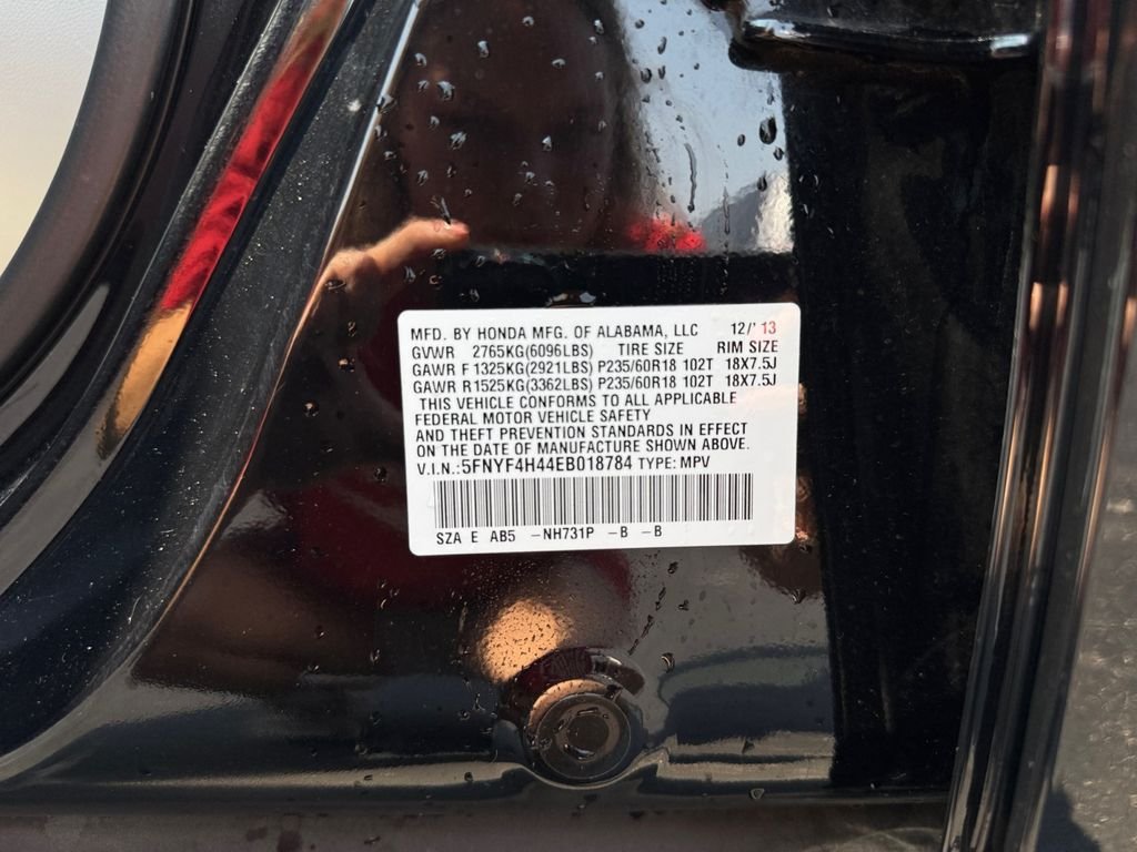 Used 2014 Crystal Black Pearl Honda EX image 26