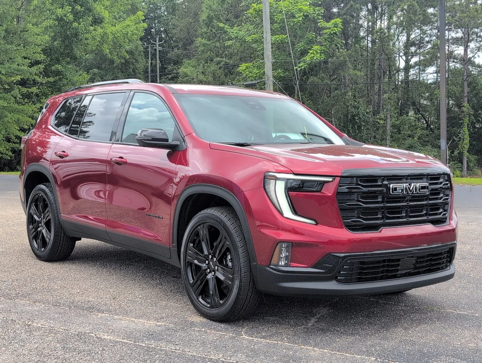 New 2026 Volcanic Red Tintcoat GMC Elevation image 8