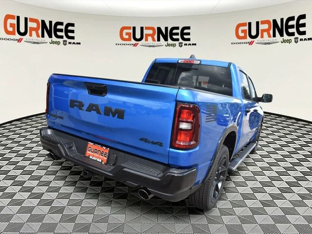 New 2026 Hydro Blue Pearl-Coat Exterior Paint RAM Laramie image 3