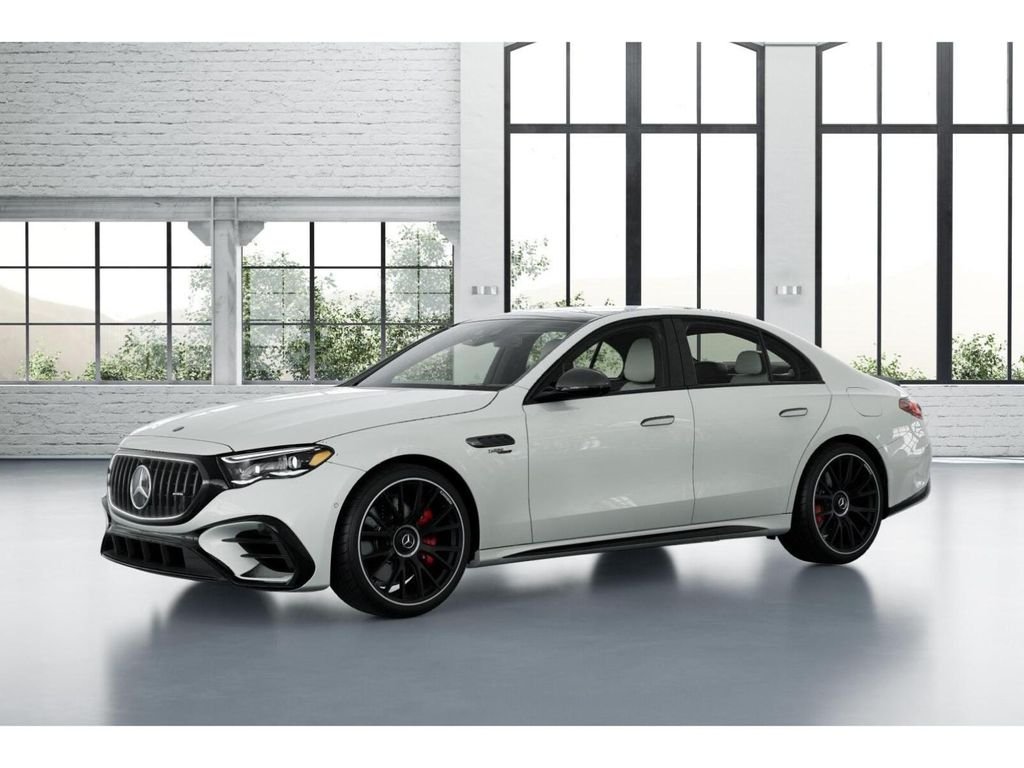 New 2027 MANUFAKTUR Moonlight White Metallic Mercedes-Benz AMG® E 53 E 4MATIC+ Sedan image 38