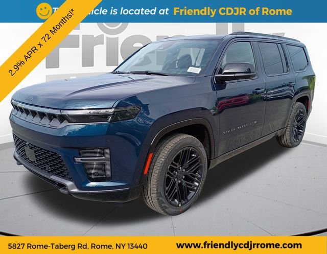 New 2026 Fathom Blue Pearlcoat Jeep Limited Reserve image 1