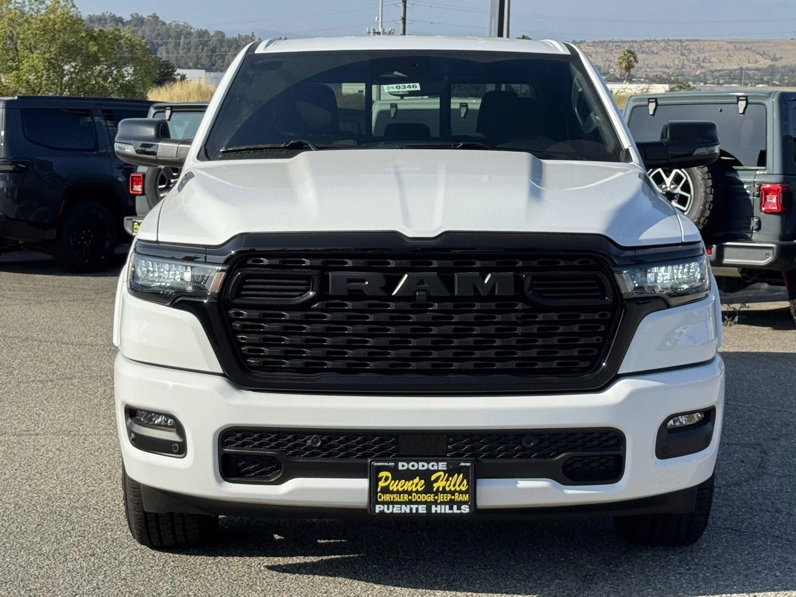 New 2026 Bright White Clearcoat RAM Big Horn image 2