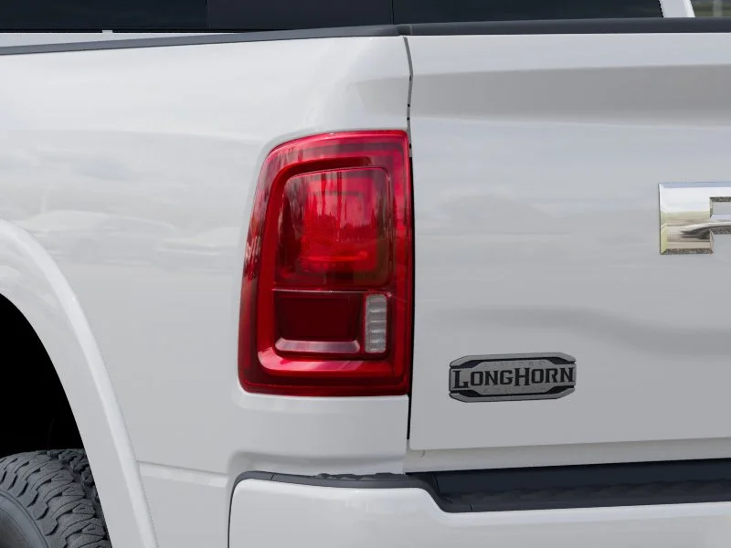 New 2026 Bright White Clear-Coat Exterior Paint RAM Limited Longhorn image 33