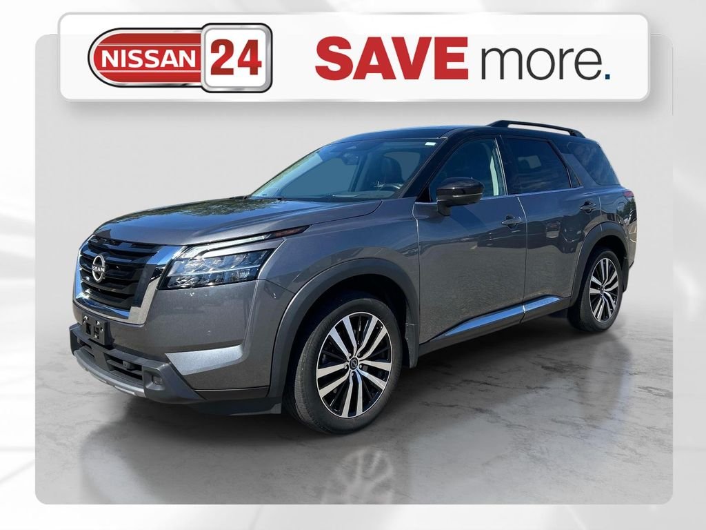 Used 2023 Gray Nissan Platinum image 1