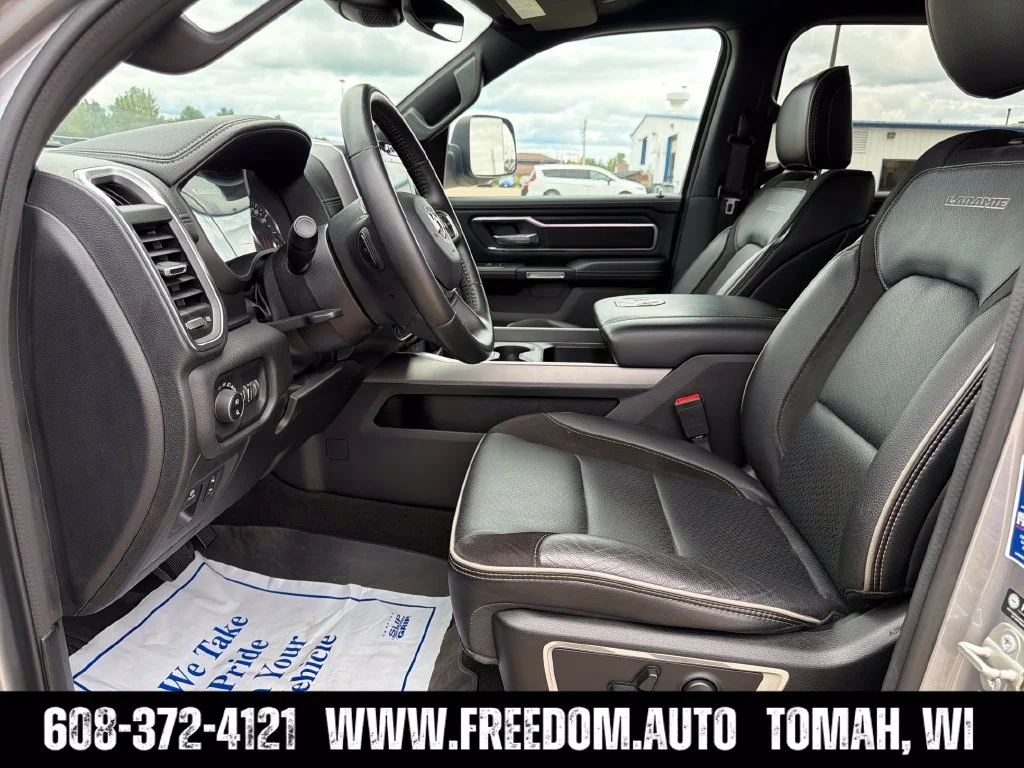 Used 2023 Billet Silver Metallic Clearcoat Ram Laramie image 26