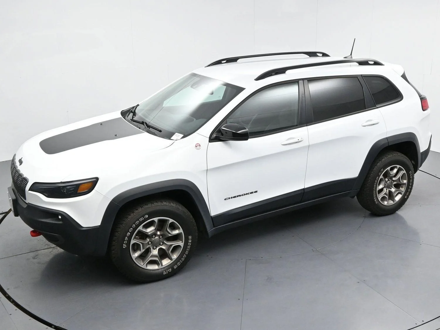 Used 2022 Bright White Clearcoat Jeep Trailhawk image 42