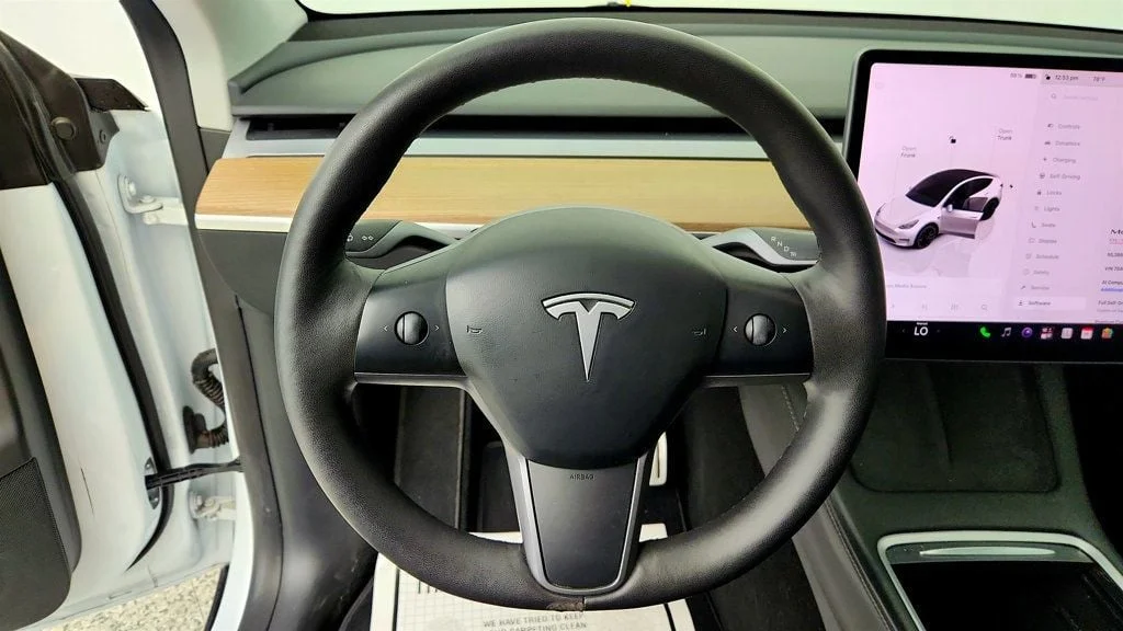 Used 2023 Pearl White Multi-Coat Tesla Performance AWD image 13