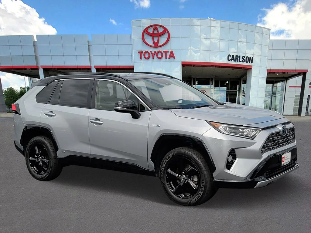Certified 2019 Toyota RAV4 XSE with VIN JTMEWRFV0KJ002694 for sale in Minneapolis, Minnesota