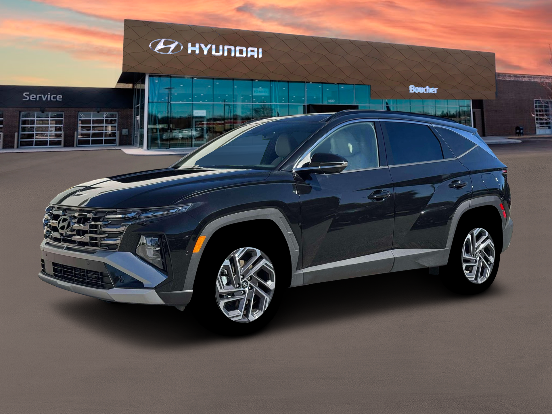 New 2026 Ash Black Hyundai Limited image 2
