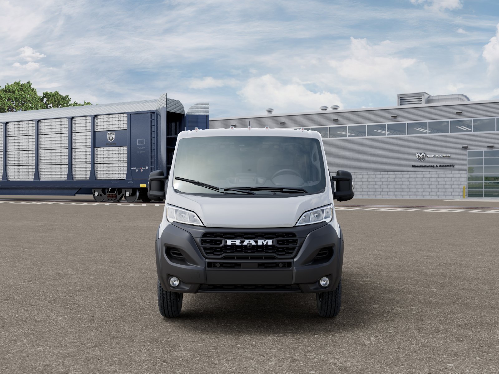 New 2026 Bright White Clear-Coat Exterior Paint RAM Tradesman image 6