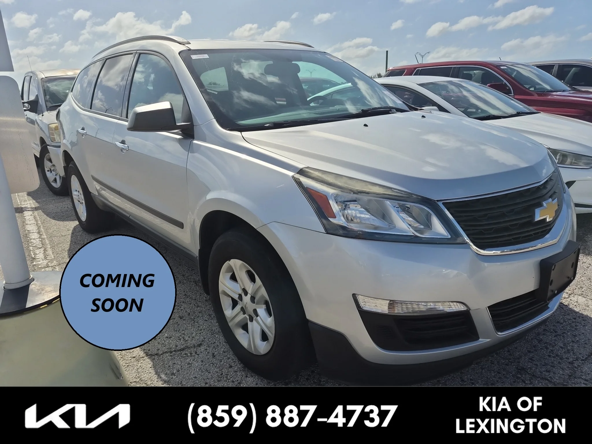 Used 2015 Silver Ice Metallic Chevrolet LS image 1