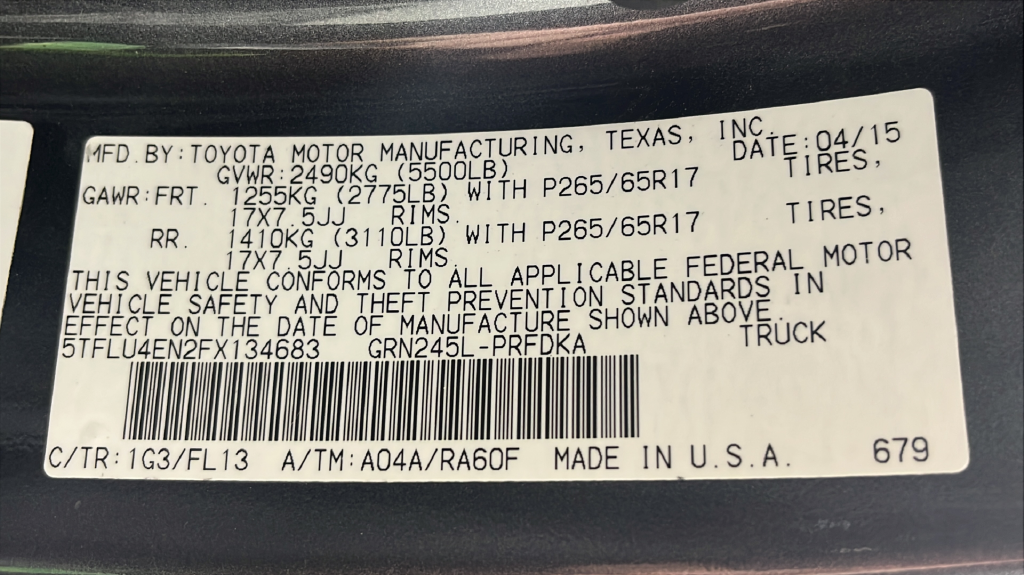 Used 2015 Gray Toyota Base image 35