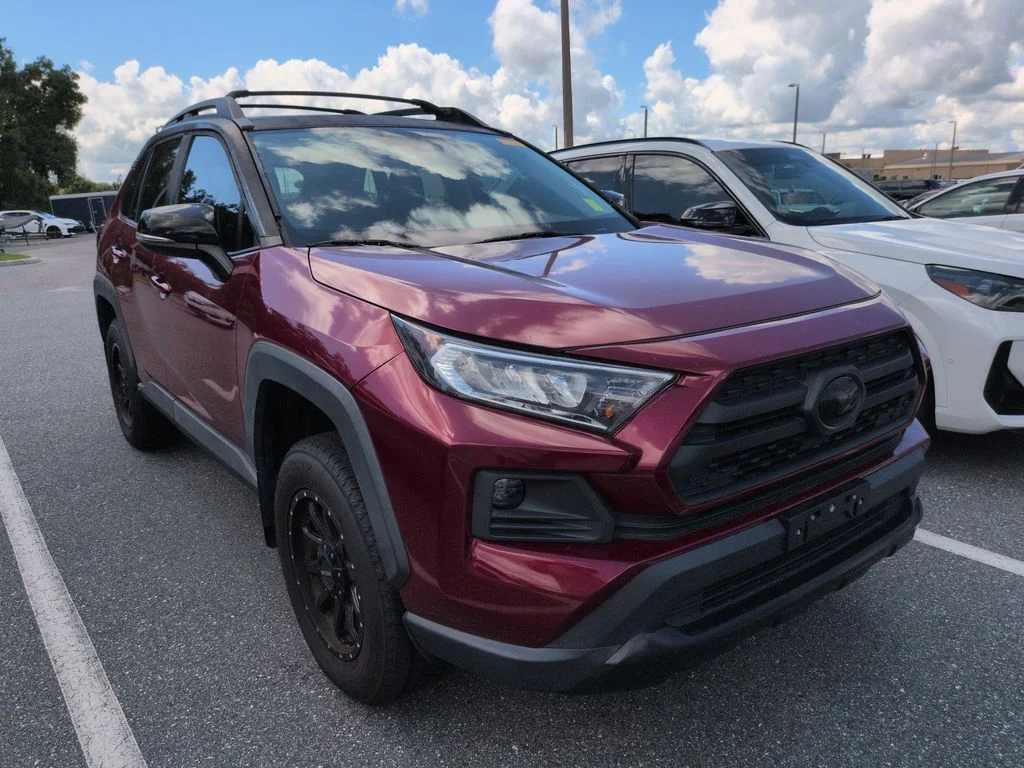 Used 2020 Red Toyota TRD Off Road image 1