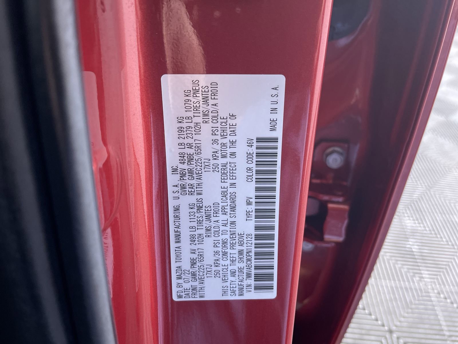 Used 2023 Soul Red Crystal Metallic Mazda 2.5 S Preferred Plus Package image 12