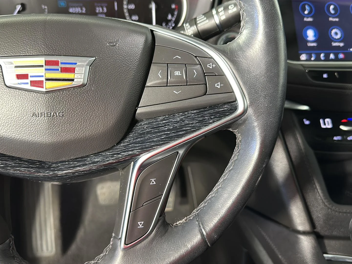 Used 2023 Argent Silver Metallic Cadillac AWD Premium Luxury image 14