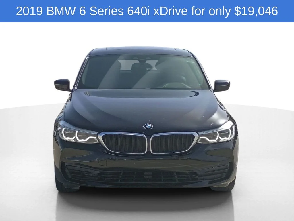 Used 2019 Black BMW 640 Gran Turismo i xDrive image 2