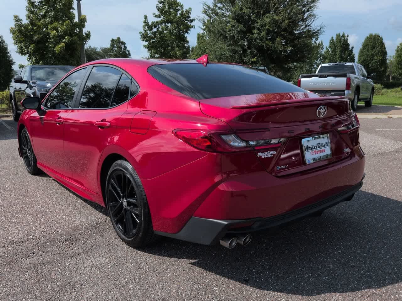 Used 2026 Supersonic Red Toyota SE image 4