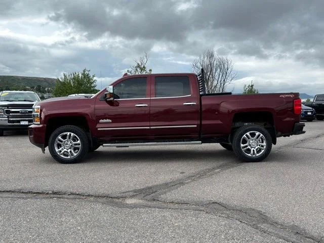 Used 2017 BUTTE RED METALLIC Chevrolet High Country image 2