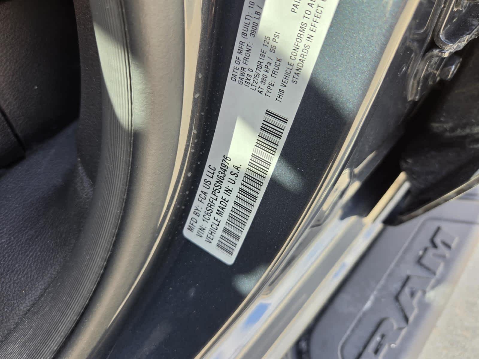 Used 2025 Forged Blue Metallic Ram Rebel image 27