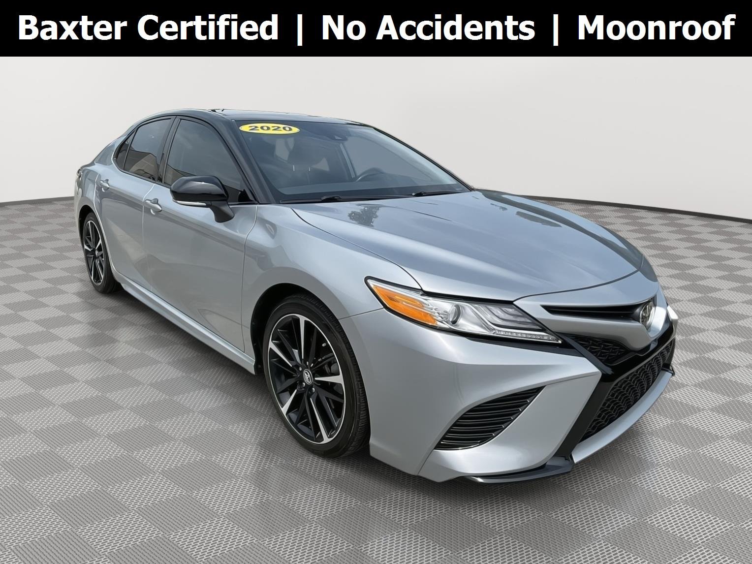 Used 2020 Celestial Silver Metallic Toyota XSE image 1