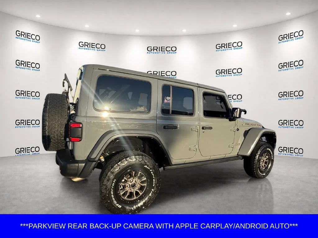 Used 2021 Gray Jeep Unlimited Rubicon 392 image 6