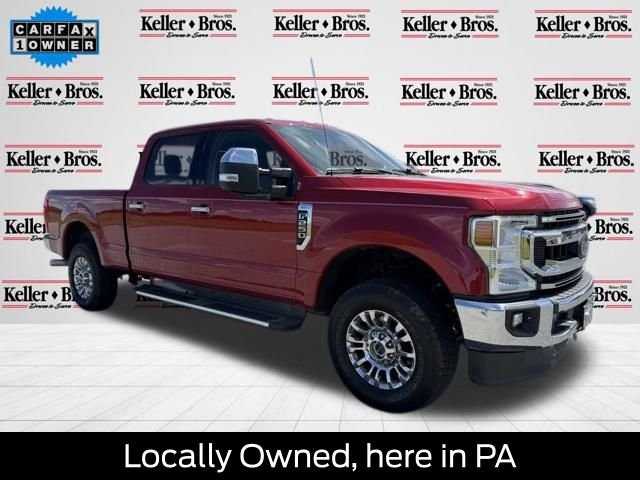 Used 2020 Rapid Red Metallic Tinted Clearcoat Ford XLT image 1