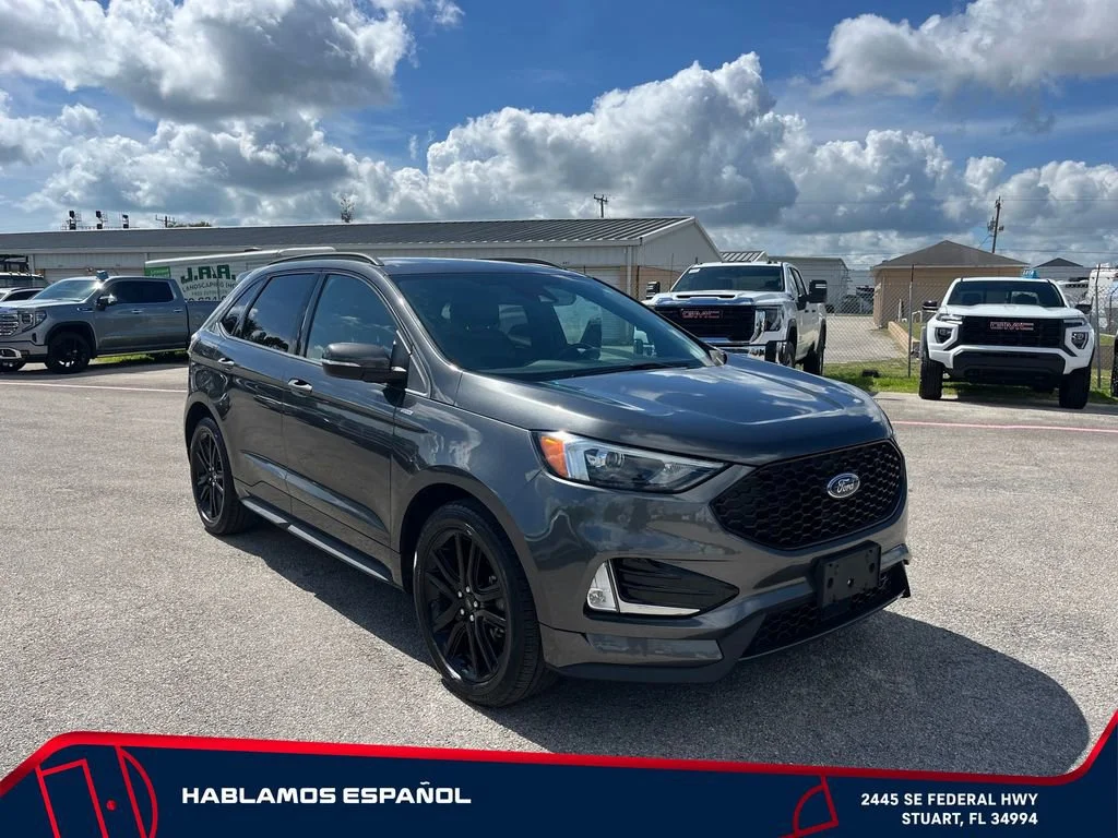 Used 2020 Ford Edge ST Line with VIN 2FMPK3J99LBB24211 for sale in Titusville, FL