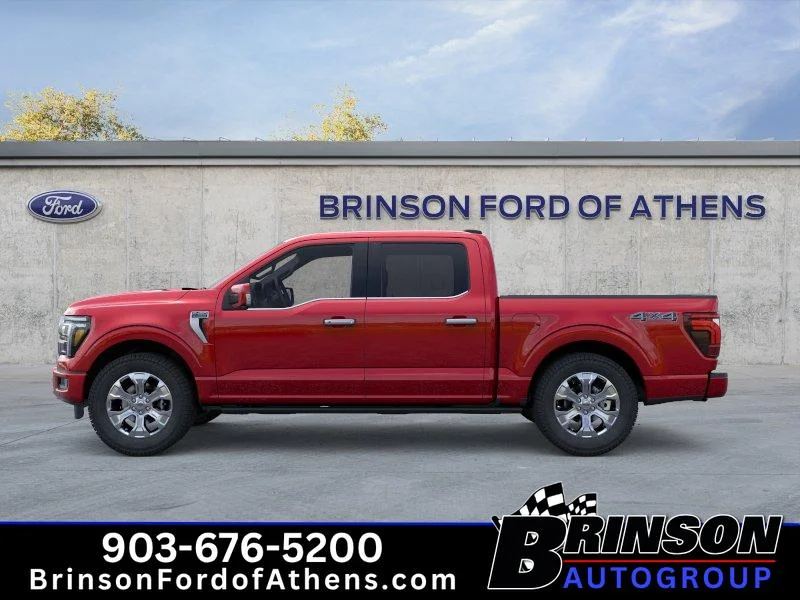 New 2026 Ruby Red Metallic Tinted Clearcoat Ford Platinum® image 3