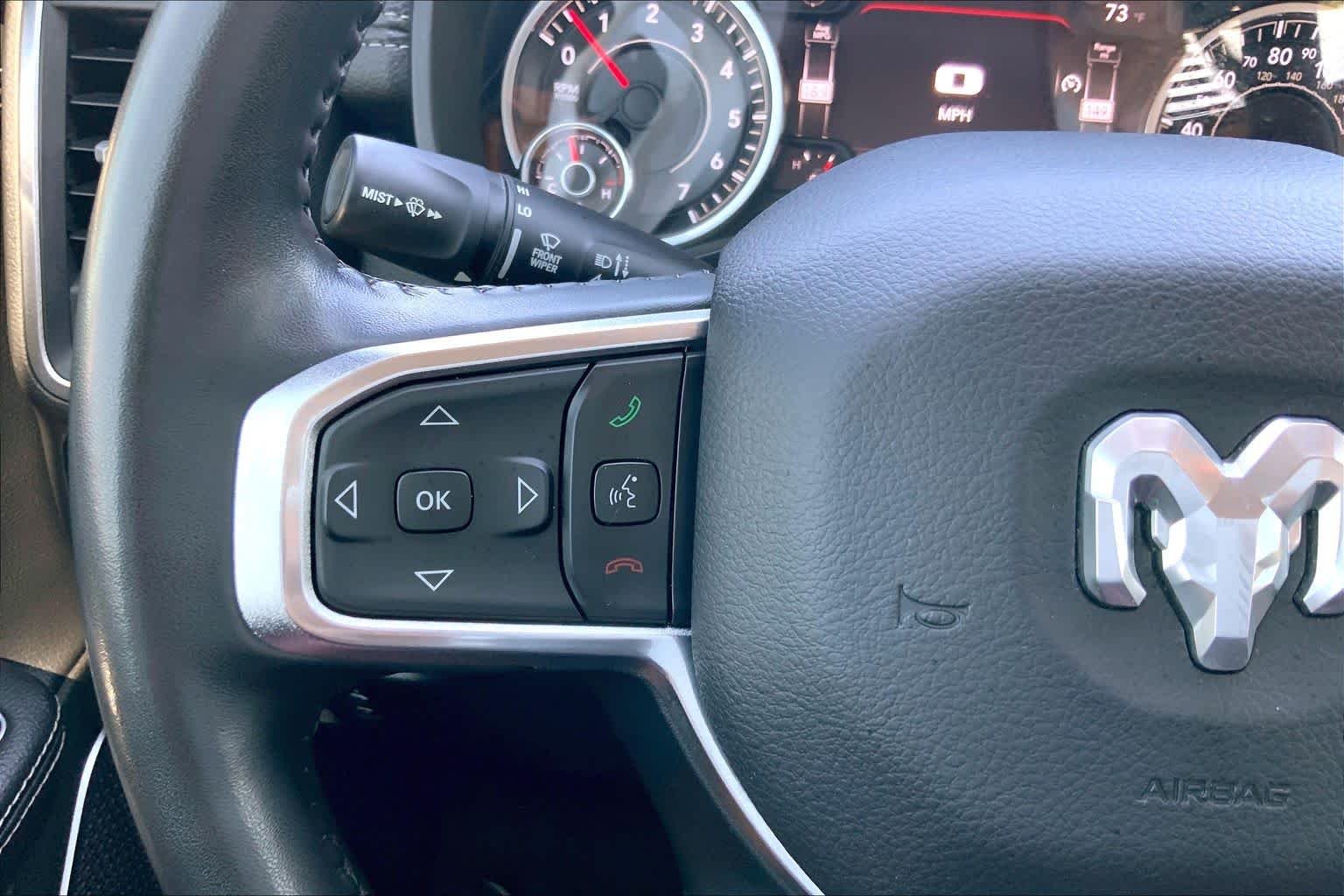 Used 2021 Bright White Clearcoat Ram Laramie image 24