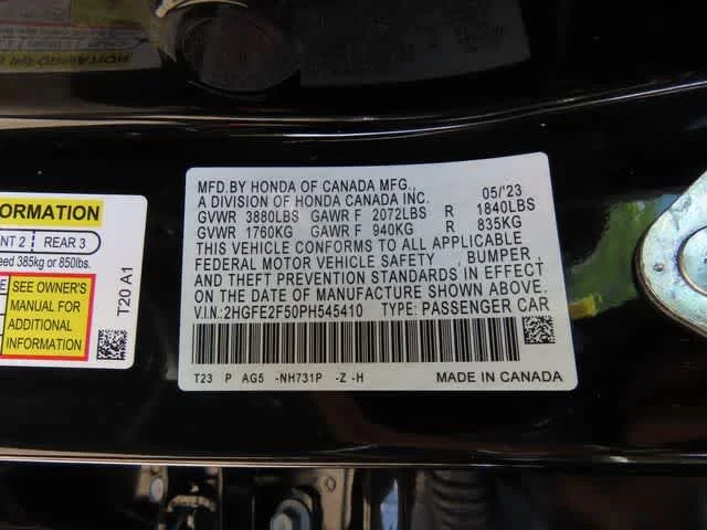 2023 Honda Civic Sport - Photo 25