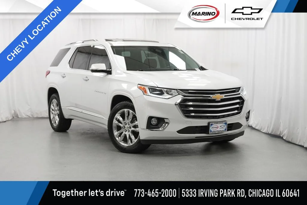 Used 2019 IRIDESCENT PEARL TRICOAT Chevrolet High Country image 1