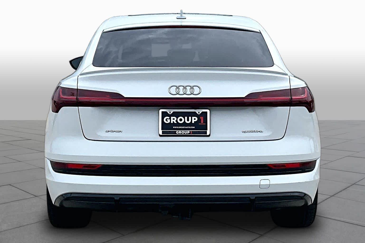 Used 2021 Glacier White Metallic Audi Premium Plus image 4