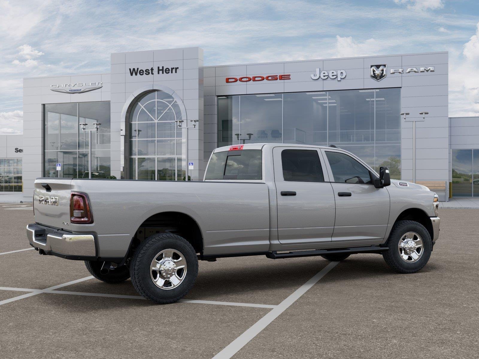 New 2026 Silver-Zynith Exterior Paint RAM Tradesman image 4