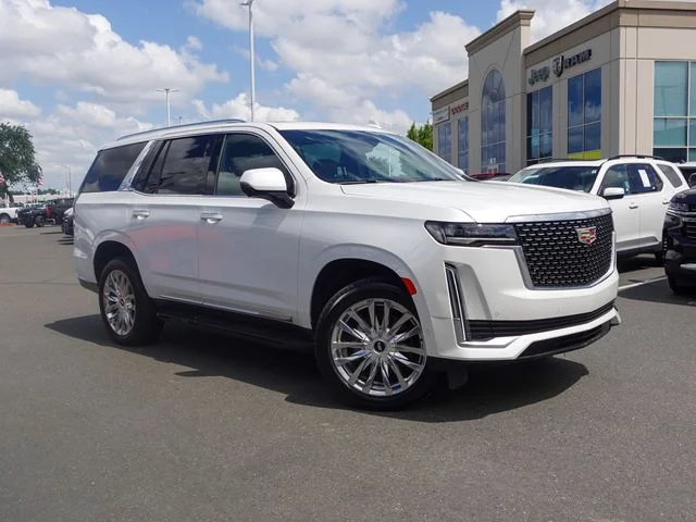 Used 2024 White Cadillac Premium Luxury image 5