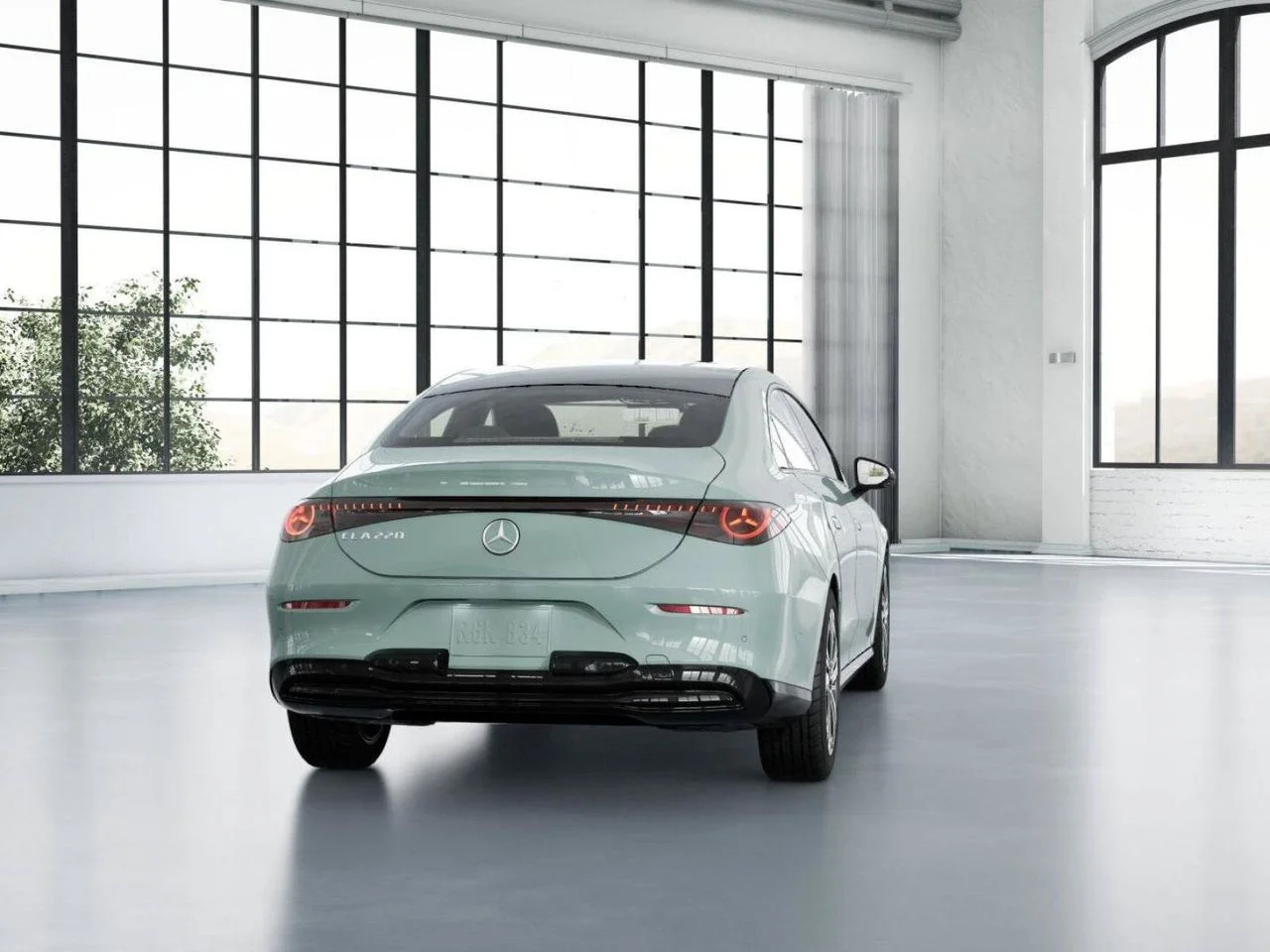 New 2027 Liquid Crystal Green Mercedes-Benz CLA 220 image 24