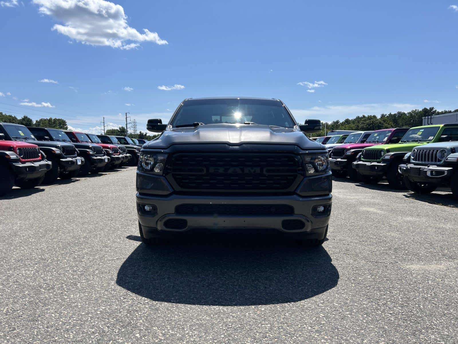 Used 2023 Granite Crystal Metallic Clearcoat Ram Big Horn image 8